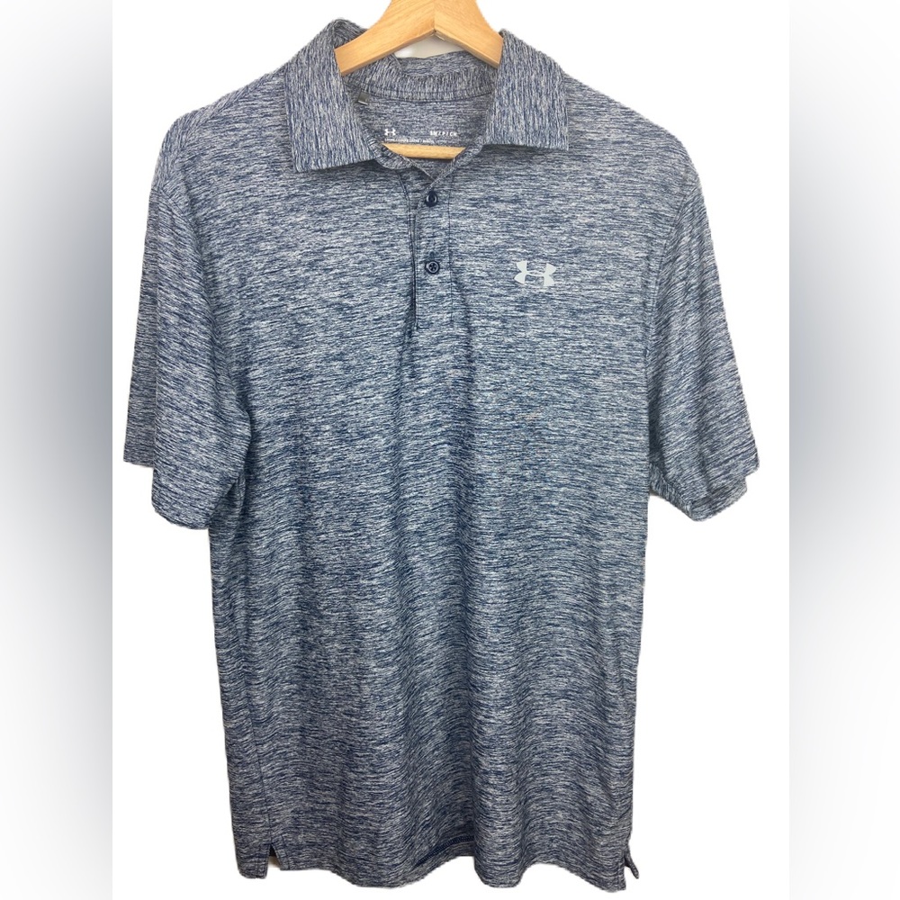 Under Armour Men’s Small Blue Short Sleeve Polo